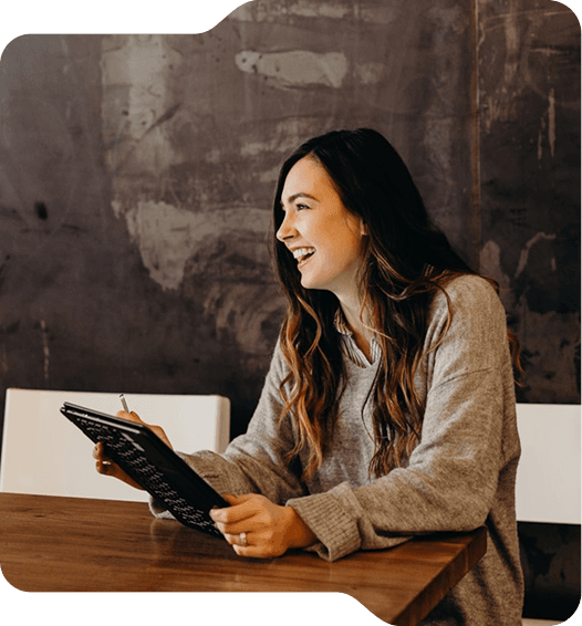 Professional woman working